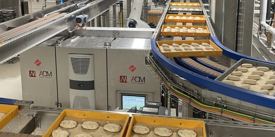 Intelligente Automatisierungslösung für Großbäckerei