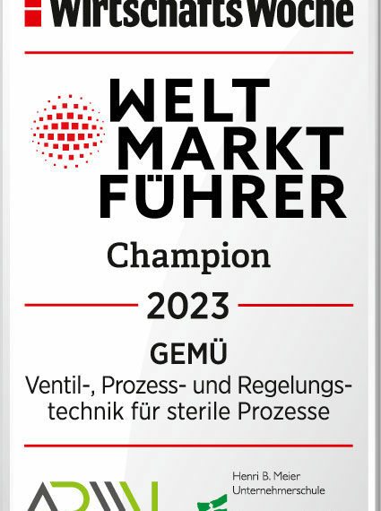 Gemü als Welt­markt­füh­rer ausgezeichnet