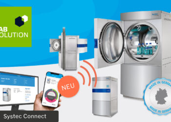 Auto­kla­ven mit Fernüberwachungs-App