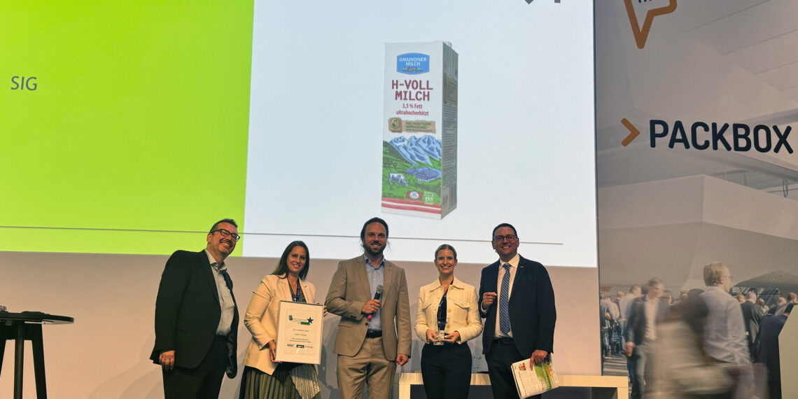 Aus­zeich­nung für asep­ti­sches Kartonpackungsmaterial