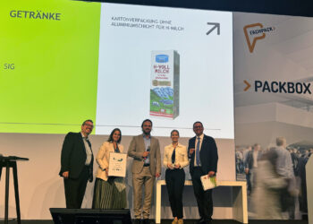 Aus­zeich­nung für asep­ti­sches Kartonpackungsmaterial