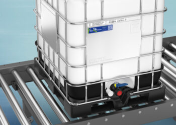 Kunst­stoff­rah­men­pa­let­te für hohe Hygiene-Anforderungen