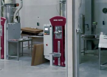 Viel­sei­ti­ger Pneu­ma­tik­pa­cker für Lebensmittel