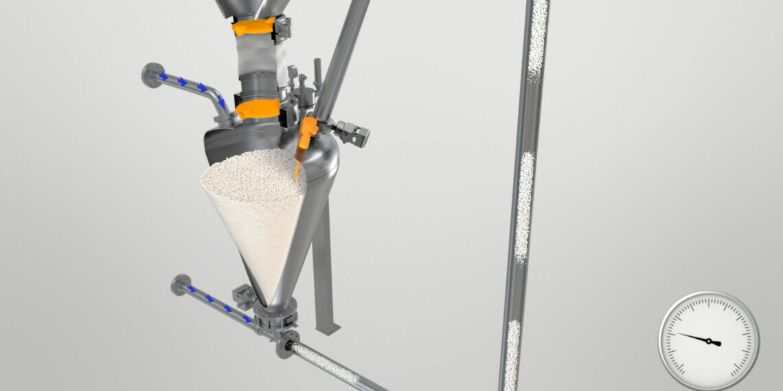 Ener­gie­ef­fi­zi­en­ter Trans­port von Kalziumkarbonat