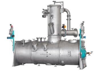 Dis­kon­ti­nu­ier­lich arbei­ten­de Vaku­um Schaufeltrockner