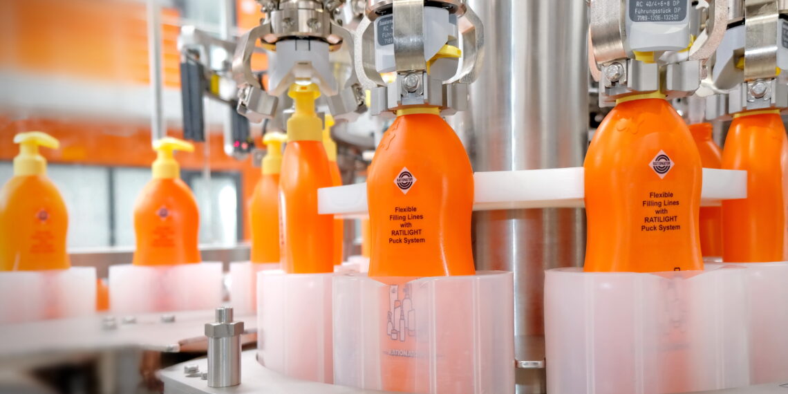 Systeme zum Flaschenhandling und ‑abfüllen