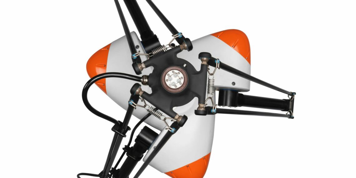 Delta-Roboter-Modell für Lebensmittel und Pharma