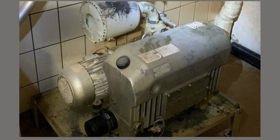 Vaku­um­pum­pe leis­tet seit 36 Jah­ren treue Dienste