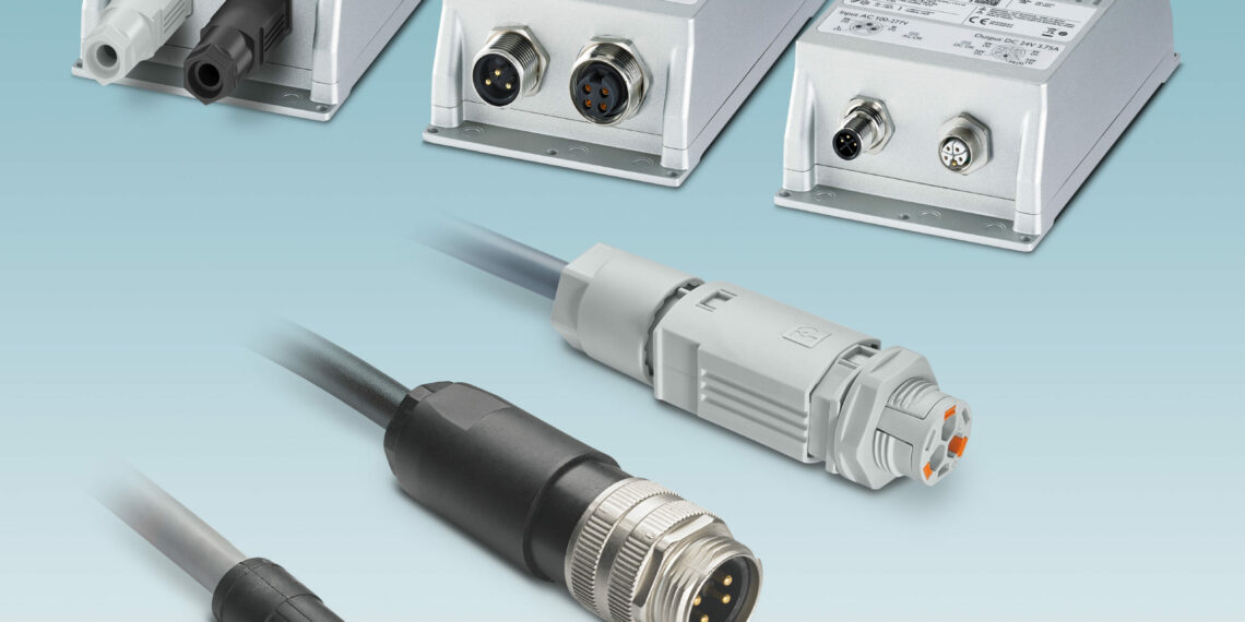 IP67-Stromversorgung für dezentrale Versorgung im Feld