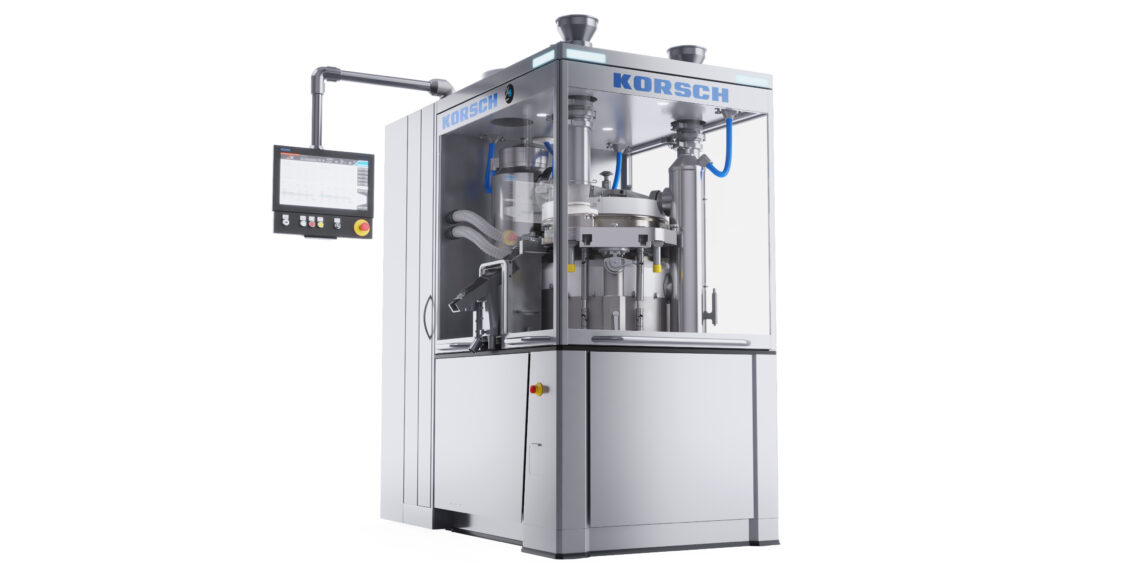 Kom­pak­te, fle­xi­ble Einfach-Rundlaufpresse