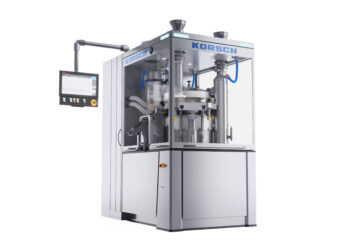 Kom­pak­te, fle­xi­ble Einfach-Rundlaufpresse