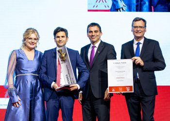 Preisverleihung Hermes Wirtschaft Preis 2019. (Bild: Bluhm Systeme)