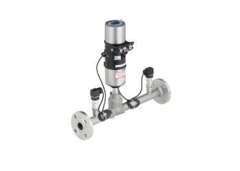 Luftmengenregler mit geschlossenem Regelkreis: Zuverlässige Luftmengenregelung für die stabile Förderung von Schüttgütern. Bild: Bürkert Fluid Control Systems)