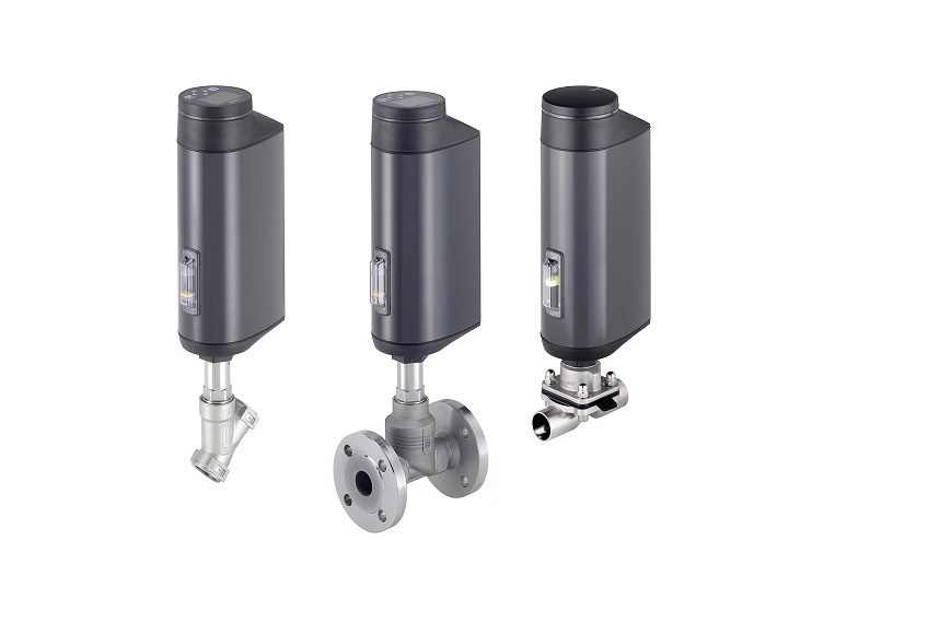 Die elektromotorischen Prozessregelventile – ausgelegt als Sitz- oder Membranventile – bieten sich als energieeffiziente Alternative zu pneumatischen, federbalancierten Ventilen an. Bild: Bürkert