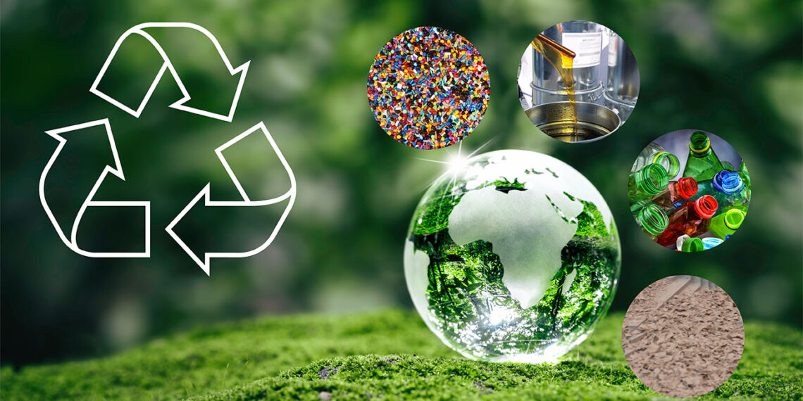 Chemische Aufbereitung von PET- und PUR-Reststoffen