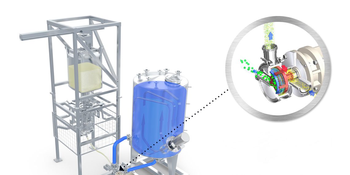 Prozessanlage mit Conti-TDS-Technologie. (Bild: Ystral)