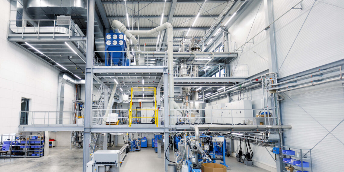 Coperion Recycling Innovation Center jetzt in Betrieb