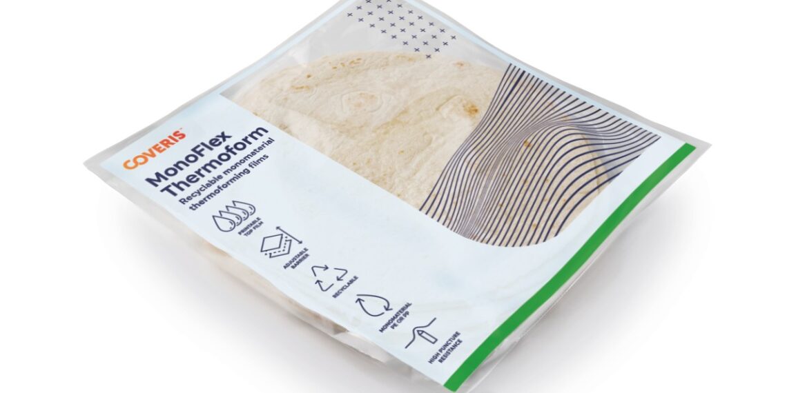 Monomaterialverpackung für Tortilla-Wraps