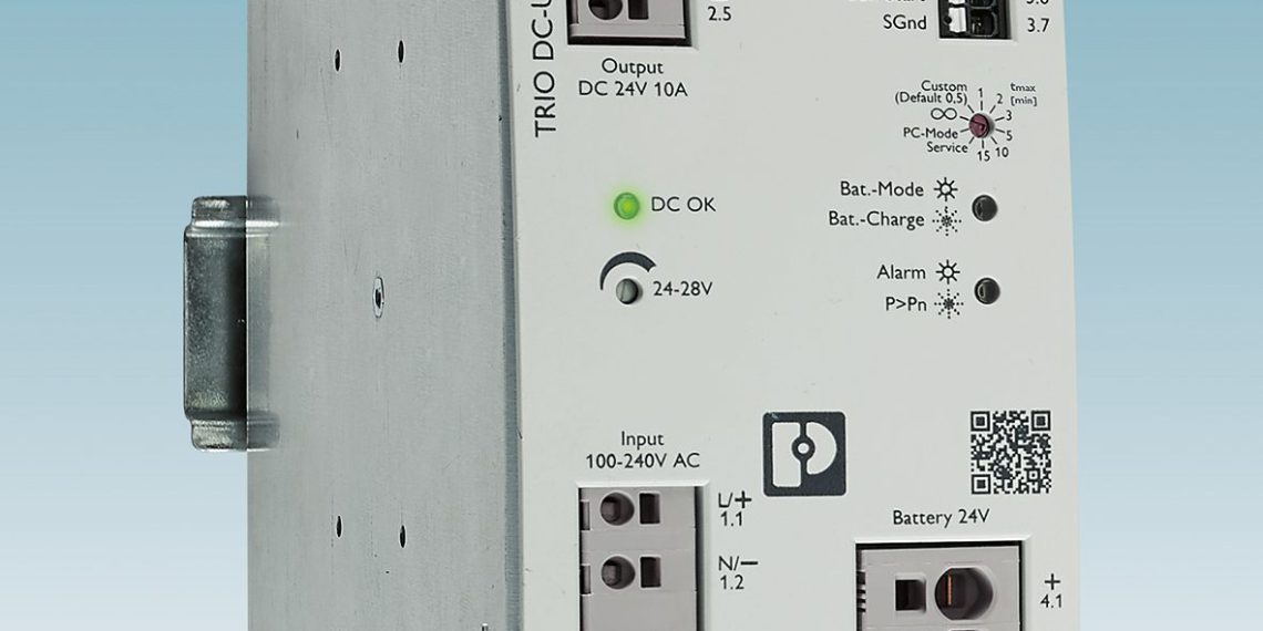 DC-USV mit integrierter Stromversorgung