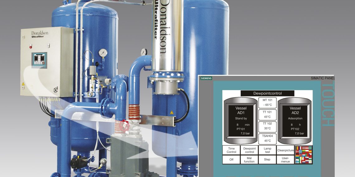 Donaldson demonstriert auf der Hannover Messe ComVac die aktuellsten Lösungen für eine energiesparende und sichere Druckluftaufbereitung.