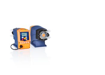 Die Schlauchpumpe DULCO flex Control weist einen Leistungsbereich von 10 ml bis 30 l/h bei bis zu 7 bar Gegendruck auf. Der von ProMinent entwickelte und patentierte Dosierkopf ermöglicht einen schnellen und unkomplizierten Schlauchwechsel mit einzigartigem Wechselkonzept, ganz ohne Werkzeug. Bild: Prominent