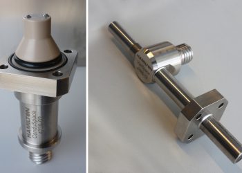 Die für das Projekt speziell entwickelten Hamilton-Sensoren Leitfähigkeitssensor ConduSpace (links) und Sauerstoffsensor VisiSpace. Bild: Hamilton Airbus