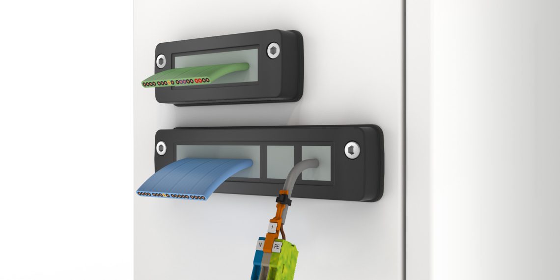 KDS-FB: Das neue IP66-Durchführungssystem für Flachleitungen. Bild: Conta-Clip