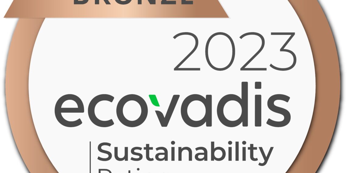 EcoVadis Bronze-Auszeichnung für Nachhaltigkeit