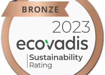 Eco­Va­dis Bron­ze-Aus­zeich­nung für Nachhaltigkeit