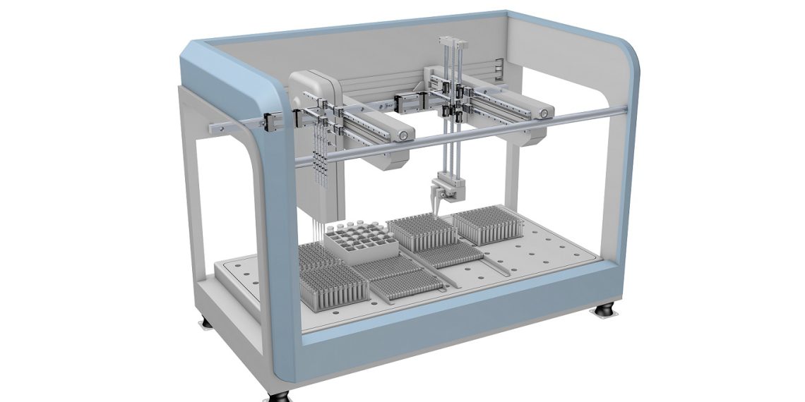 Dank ihrer langen Lebensdauer und hohen Positioniergenauigkeit eignet sich die LLS-Reihe für eine Vielzahl vollautomatischer Anwendungen – beispielsweise für Pick-and-Place-Einsätze, chemische Analysegeräte oder 3-D Drucker. (Bild: Ewellix)