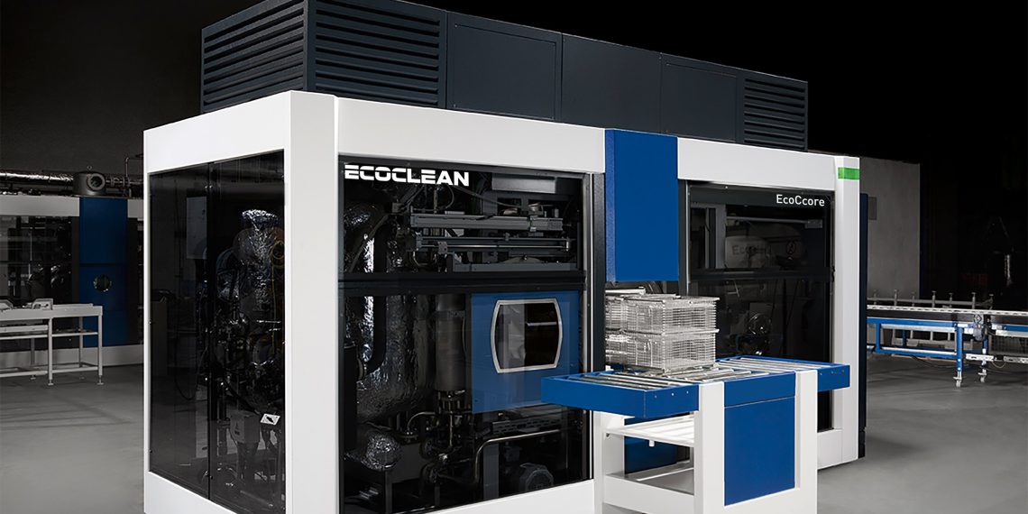 Ein großes Chargenmaß, Details zu Minimierung unproduktiver Nebenzeiten sowie innovative verfahrenstechnische Lösungen sorgen bei der EcoCcore für reduzierte Stückkosten bei gleichzeitig verbesserter Reinigungsqualität. Bild: SBS Ecoclean Group