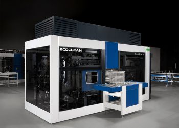 Ein großes Chargenmaß, Details zu Minimierung unproduktiver Nebenzeiten sowie innovative verfahrenstechnische Lösungen sorgen bei der EcoCcore für reduzierte Stückkosten bei gleichzeitig verbesserter Reinigungsqualität. Bild: SBS Ecoclean Group