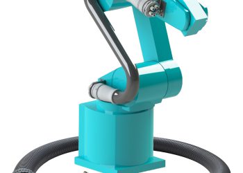 Die Multiline E Wechseleinheit für Roboter ermöglicht die Montage und Demontage der kompletten Versorgungsleitungen in wenigen Minuten.