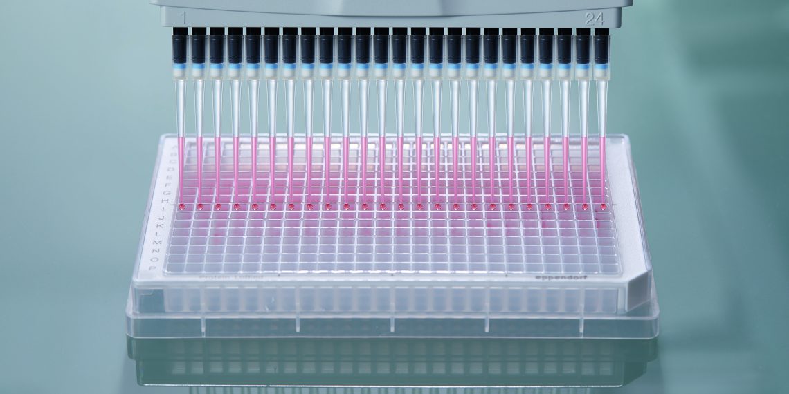 Eppendorf Manuelles Pipettieren von 384-Well-Platten leicht gemacht