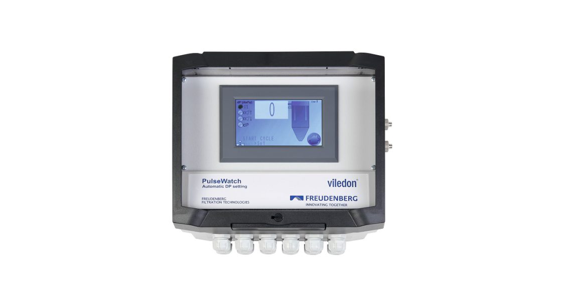 Intelligente Steuerung von Druckluft-Abreinigungen mit der Freudenberg Pulse Watch. (Bild: Freudenberg)