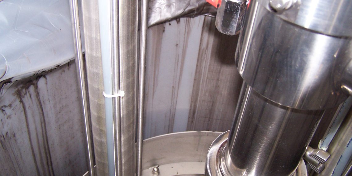 Fassentnahmesystem ViscoMT – mit einer verbleibenden Restmenge von unter 1 %. Bild: ViscoTec