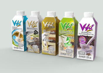 Kar­ton­fla­sche hält Ein­zug in Thailand