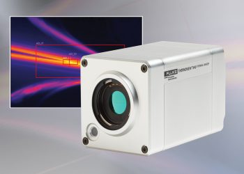 Die kombinierte Foto- und Wärmebildkamera ermöglicht die kontinuierliche Prozessüberwachung und automatische Alarme bei Überhitzung oder definierten Unregelmäßigkeiten.