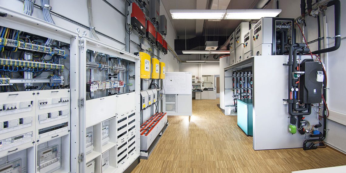 Gebäude können Stromnetze entlasten. Bild: Fraunhofer ISE