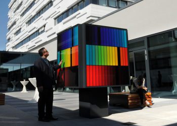 Fraunhofer SIT - Echtheitsnachweis auf farbenfrohem Barcode