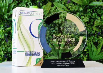 Signature Pack Von Sig Erhält Bei Der Gulfood Manufacturing Den "environmental Award Of The Year"