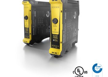 Weidmüller Sicherheitsrelais „SCS 24VDC P1SIL3DS I“ für den Einsatz mit Triconex®-Sicherheitssteuerungen von Schneider Electric zugelassen: TÜV zertifiziert und UL zugelassen. (Bild: Weidmüller)