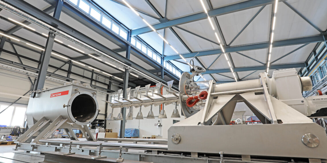 Gericke eröffnet neue Produktionsanlage