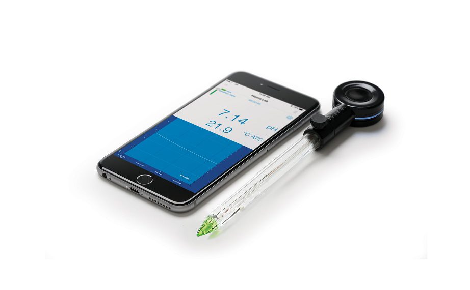 HI10532 Halo Bluetooth-pH-Elektrode für Lebensmittel.