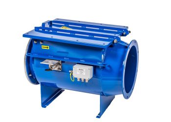 Die Rückschlagklappe einbaufertig abgebildet. Bild: Hoerbiger