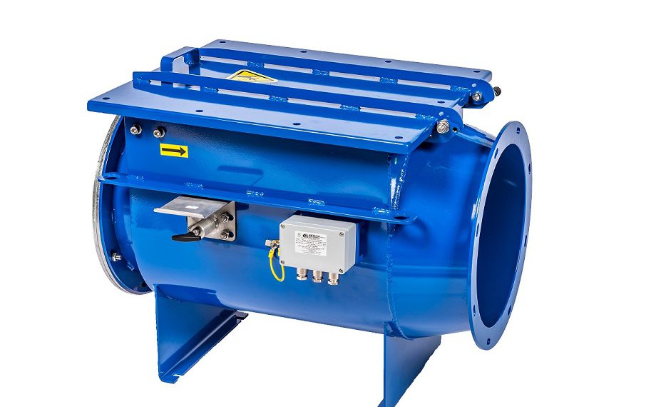 Die Rückschlagklappe einbaufertig abgebildet. Bild: Hoerbiger