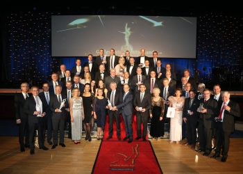 Gruppenbild Preisverleihung Berlin 2018. Bild: Boris Löffert / Oskar-Patzelt-Stiftung