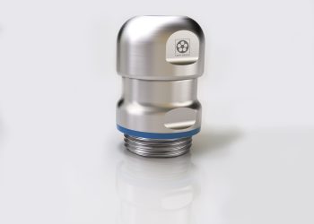 Die Kabeleinführung Skintop Hygienic NPT gibt es nun in einer Variante mit NPT-Gewinde und nach NSF/ANSI 169 für „food zone non contact“ zertifiziert. Bild: Lapp