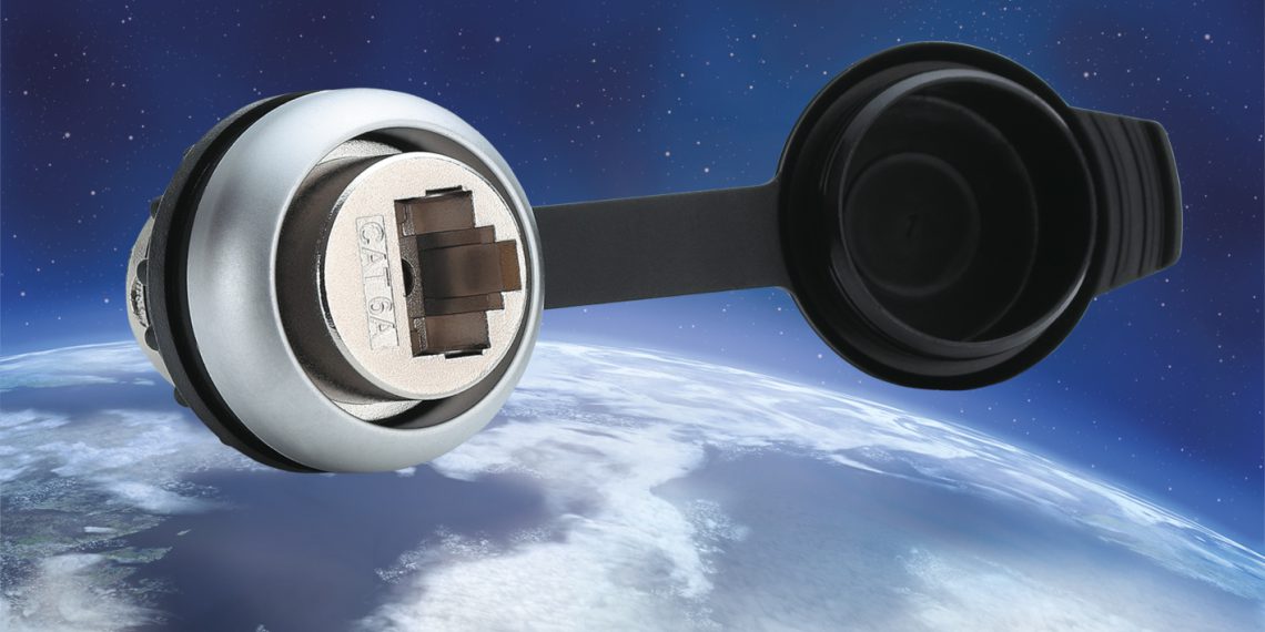 Lütze Cat 6A Schaltschrank-Einbaudose