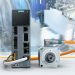 Siemens erweitert das Servoantriebssystem Sinamcis S210 um die Extended Safety Integrated-Funktionen. Zu den vorhandenen Basic-Funktionen wie Safe Torque Off (STO), Safe Stop 1 (SS1) und Safe Brake Control (SBC) kommen mit der Firmware Version V5.1 SP1 die Extended Funktionen hinzu: Safe Stop 2 (SS2), Safe Operating Stop (SOS), Safely-Limited Speed (SLS), Safe Speed Monitor (SSM), Safe Direction (SDI) und Safe Brake Test (SBT).